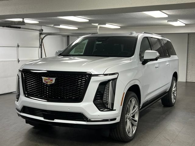 Vibrant White Tricoat 2026 Cadillac Escalade ESV SUV / Crossover Four-Wheel Drive Automatic