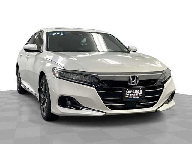 White 2022 Honda Accord Sedan Front-Wheel Drive Automatic