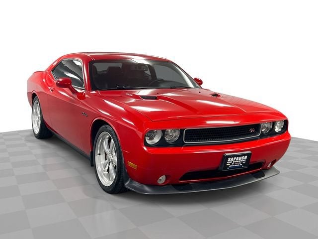 Red 2014 Dodge Challenger Coupe Rear-Wheel Drive Automatic