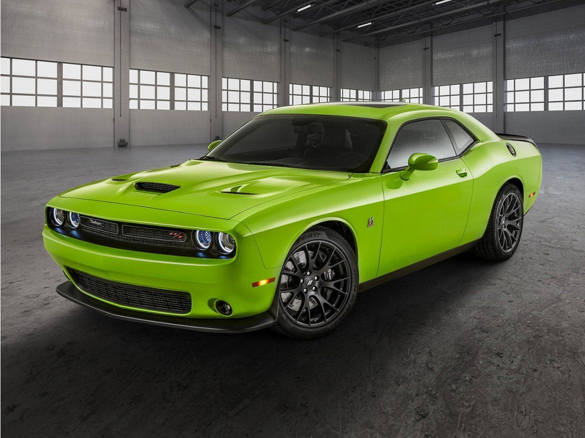 Gray 2023 Dodge Challenger Coupe Rear-Wheel Drive Automatic