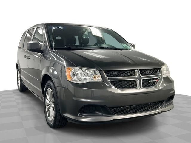 Gray 2016 Dodge Grand Caravan Minivan Front-Wheel Drive Automatic