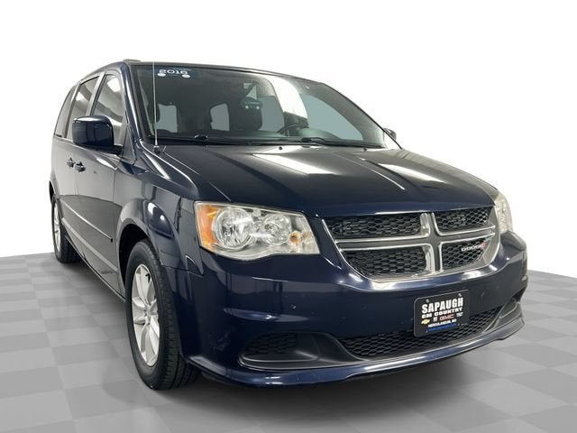 Blue 2016 Dodge Grand Caravan Minivan Front-Wheel Drive Automatic