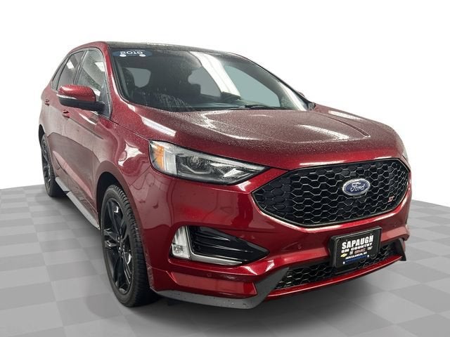 Red 2019 Ford Edge SUV / Crossover All-Wheel Drive Automatic