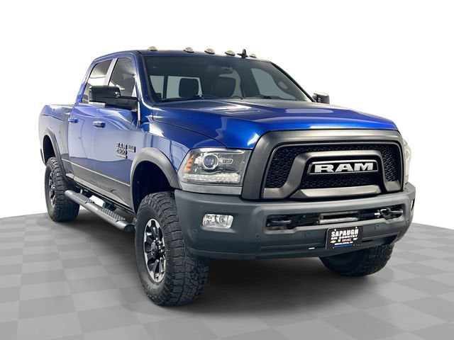 Blue 2017 RAM 2500 Power Wagon Crew Cab 4WD Pickup Truck Four-Wheel Drive Automatic