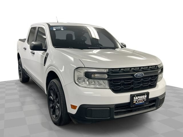 White 2022 Ford Maverick Pickup Truck All-Wheel Drive Automatic