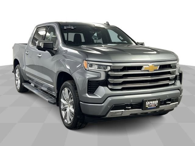 Sterling Gray Metallic 2024 Chevrolet Silverado 1500 Pickup Truck Four-Wheel Drive Automatic