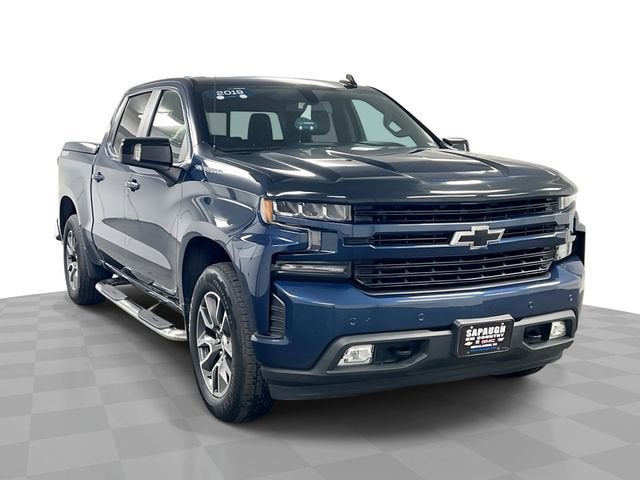 Northsky Blue Metallic 2019 Chevrolet Silverado 1500 Pickup Truck Four-Wheel Drive Automatic