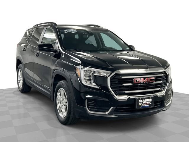 Black (Ebony Twilight Metallic) 2023 GMC Terrain SLE AWD SUV / Crossover All-Wheel Drive Automatic