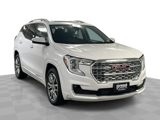 Summit White 2022 GMC Terrain SUV / Crossover All-Wheel Drive Automatic
