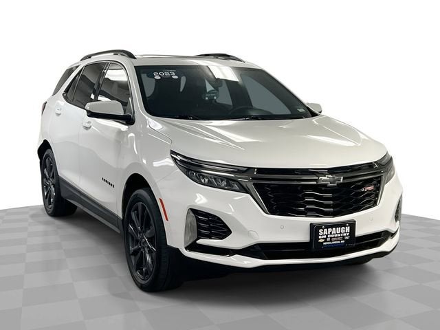 Summit White 2023 Chevrolet Equinox RS with 1RS AWD SUV / Crossover Four-Wheel Drive Automatic