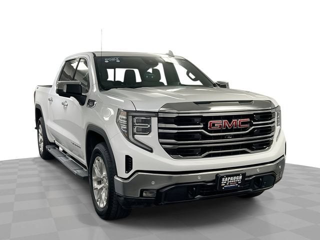 Summit White 2024 GMC Sierra 1500 Pickup Truck Four-Wheel Drive Automatic