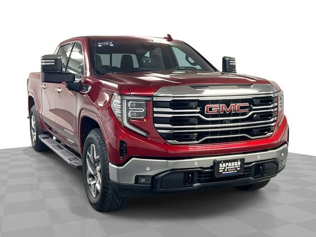 Volcanic Red Tintcoat 2024 GMC Sierra 1500 Pickup Truck Four-Wheel Drive Automatic