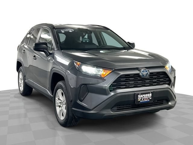 Gray 2020 Toyota RAV4 Hybrid SUV / Crossover All-Wheel Drive Continuously Variable Transmission