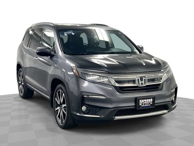 Gray 2021 Honda Pilot SUV / Crossover All-Wheel Drive Automatic