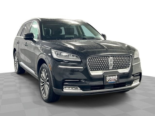 Black 2020 Lincoln Aviator Reserve AWD SUV / Crossover All-Wheel Drive Automatic