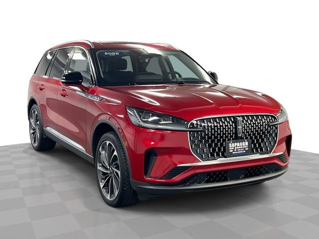 Red 2026 Lincoln Aviator SUV / Crossover All-Wheel Drive Automatic