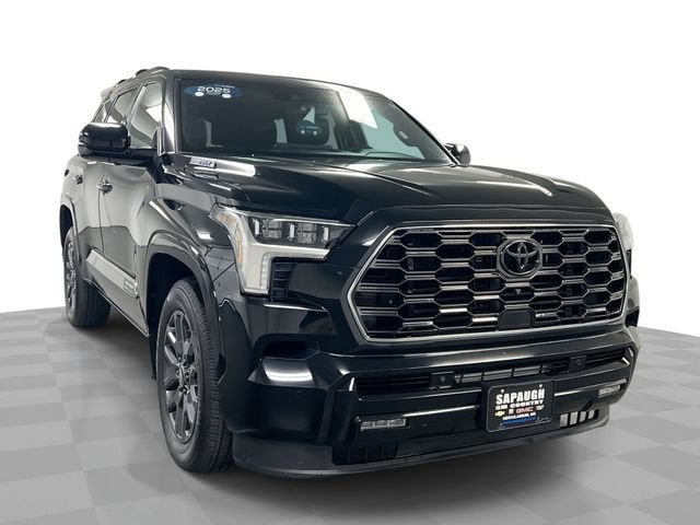 Black 2025 Toyota Sequoia SUV / Crossover Four-Wheel Drive Automatic