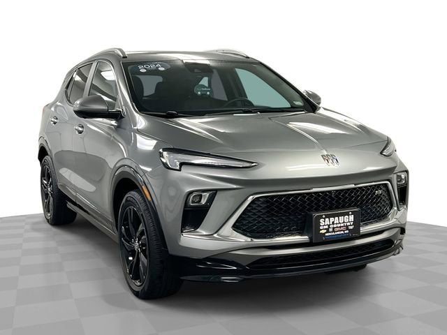 Moonstone Gray Metallic 2024 Buick Encore GX SUV / Crossover Front-Wheel Drive Automatic