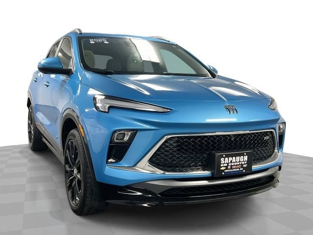 Teal (Aquamarine Blue Metallic) 2025 Buick Encore GX SUV / Crossover All-Wheel Drive Automatic
