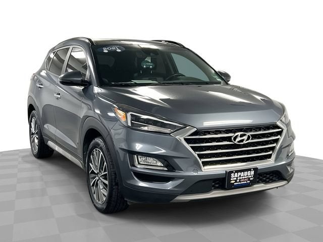 Gray 2021 Hyundai Tucson SUV / Crossover Front-Wheel Drive Automatic