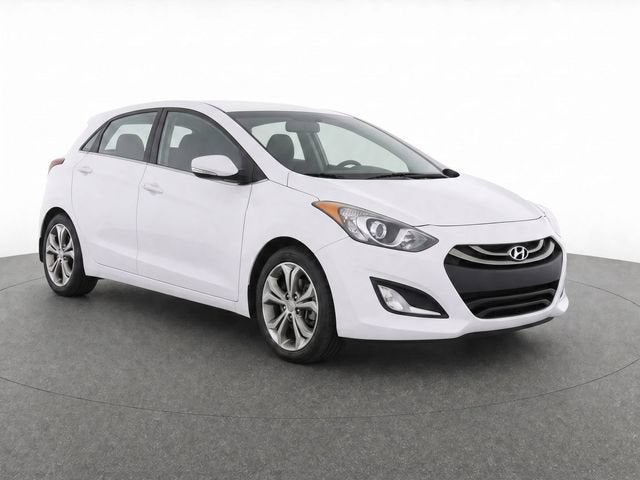 White 2014 Hyundai Elantra GT Hatchback  Automatic
