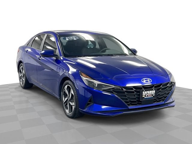 Blue 2023 Hyundai Elantra Sedan Front-Wheel Drive Automatic