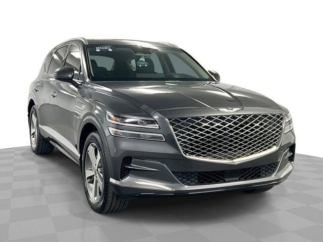 Gray 2021 Genesis GV80 3.5T AWD SUV / Crossover All-Wheel Drive Automatic