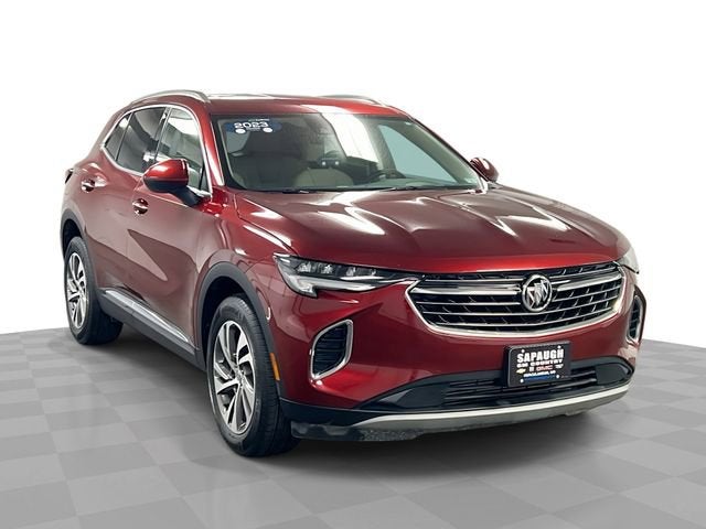 Cinnabar Metallic 2023 Buick Envision SUV / Crossover All-Wheel Drive Automatic