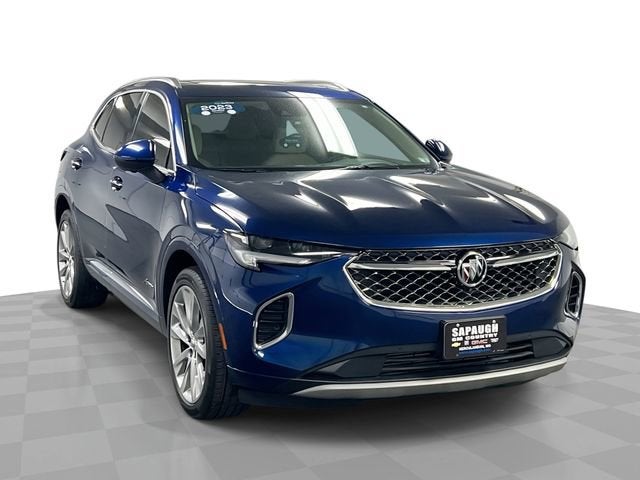 Sapphire Metallic 2023 Buick Envision Avenir AWD SUV / Crossover All-Wheel Drive Automatic