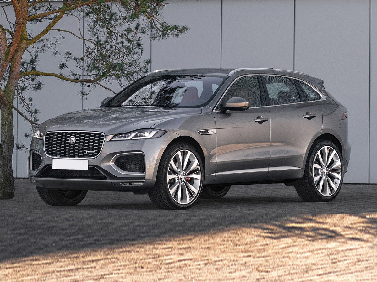 Blue 2022 Jaguar F-PACE SUV / Crossover All-Wheel Drive Automatic