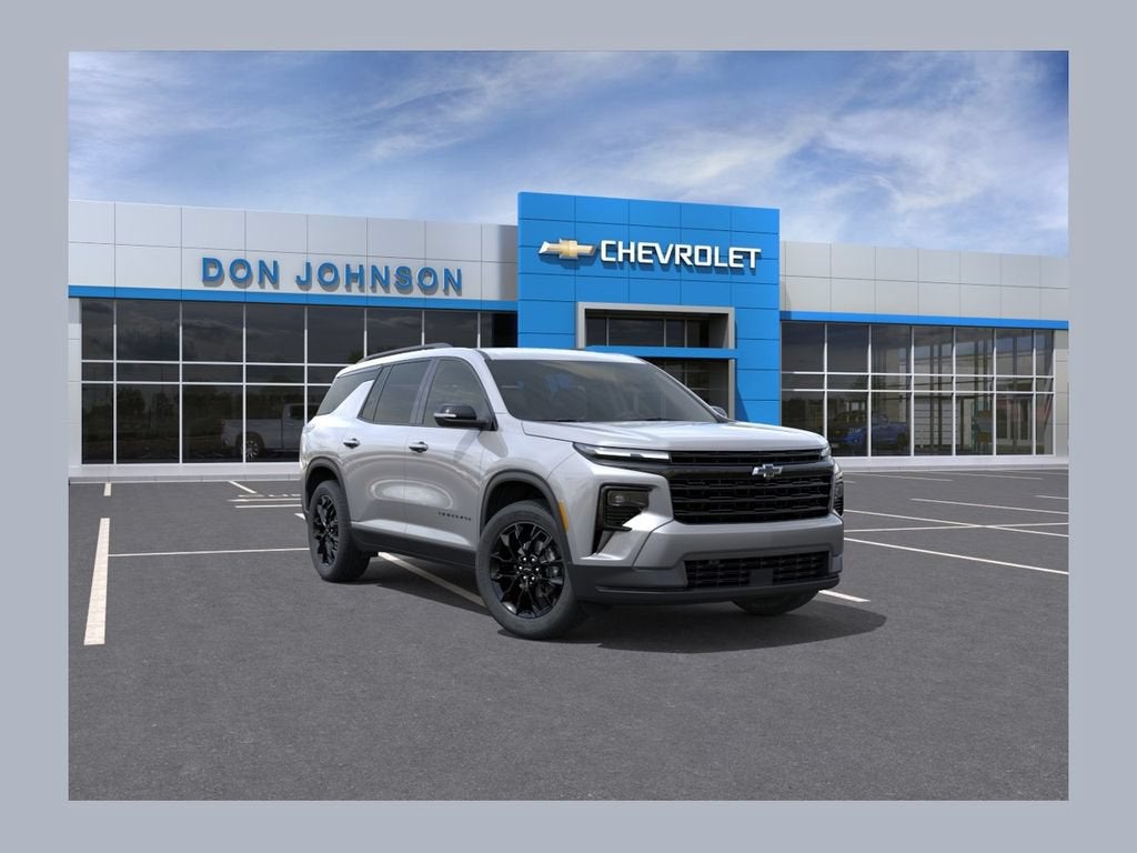 Sterling Gray Metallic 2026 Chevrolet Traverse SUV / Crossover Four-Wheel Drive Automatic