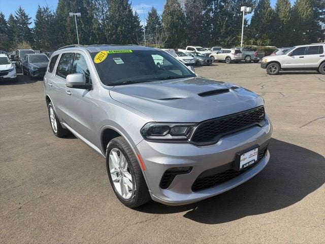 Silver 2021 Dodge Durango GT Plus AWD SUV / Crossover All-Wheel Drive Automatic