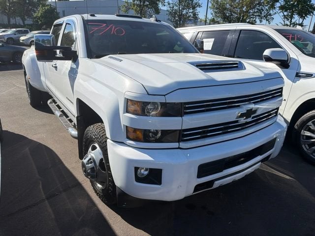 Summit White 2018 Chevrolet Silverado 3500HD Pickup Truck Four-Wheel Drive Automatic