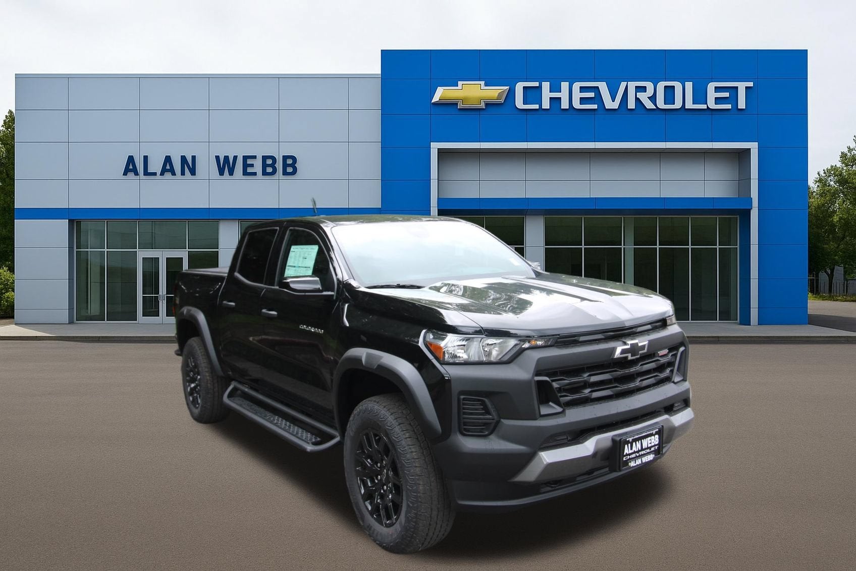 Black 2026 Chevrolet Colorado Pickup Truck Four-Wheel Drive Automatic
