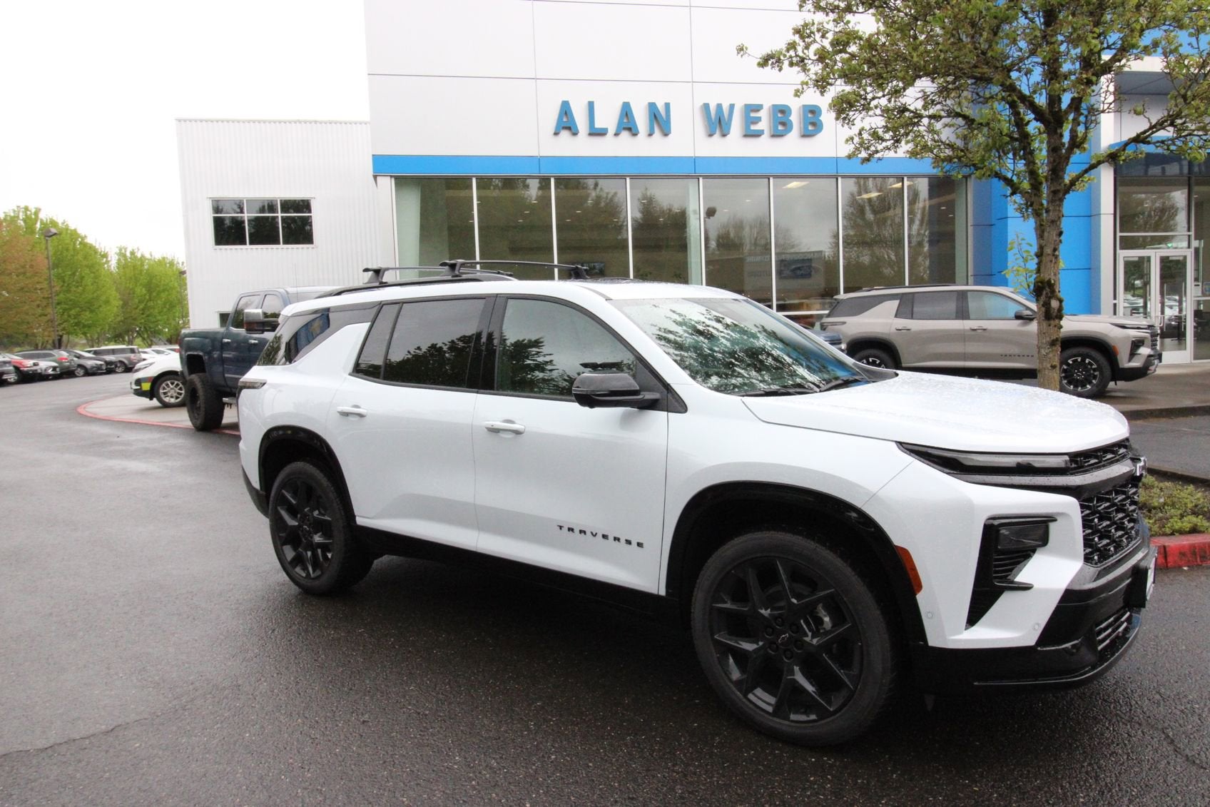 Polar White Tricoat 2026 Chevrolet Traverse RS AWD SUV / Crossover Four-Wheel Drive Automatic