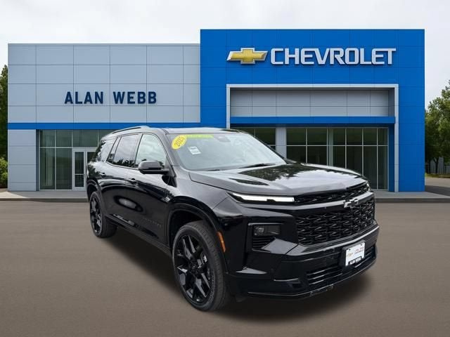 Mosaic Black Metallic 2025 Chevrolet Traverse SUV / Crossover Four-Wheel Drive Automatic