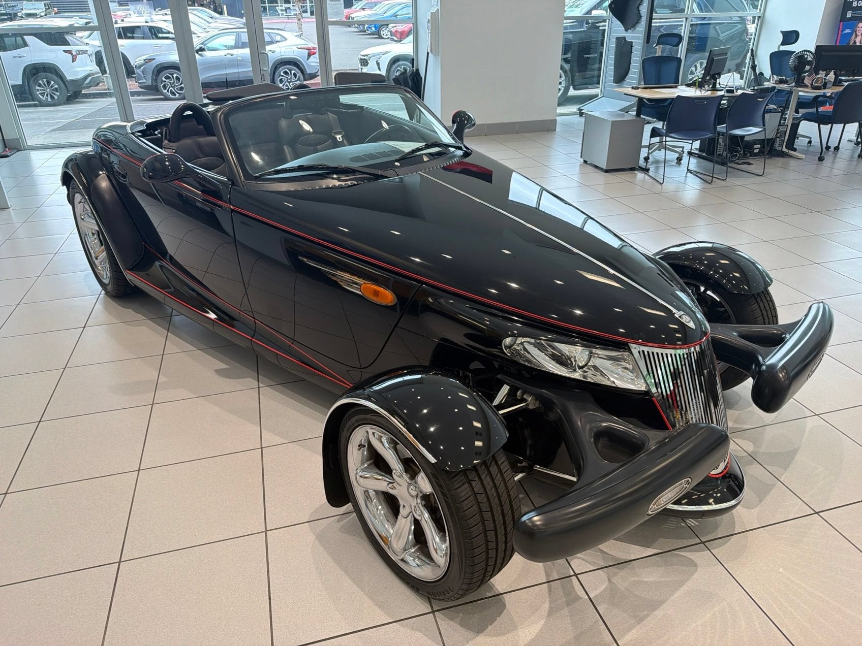 Black 2000 Plymouth Prowler Convertible Rear-Wheel Drive Automatic