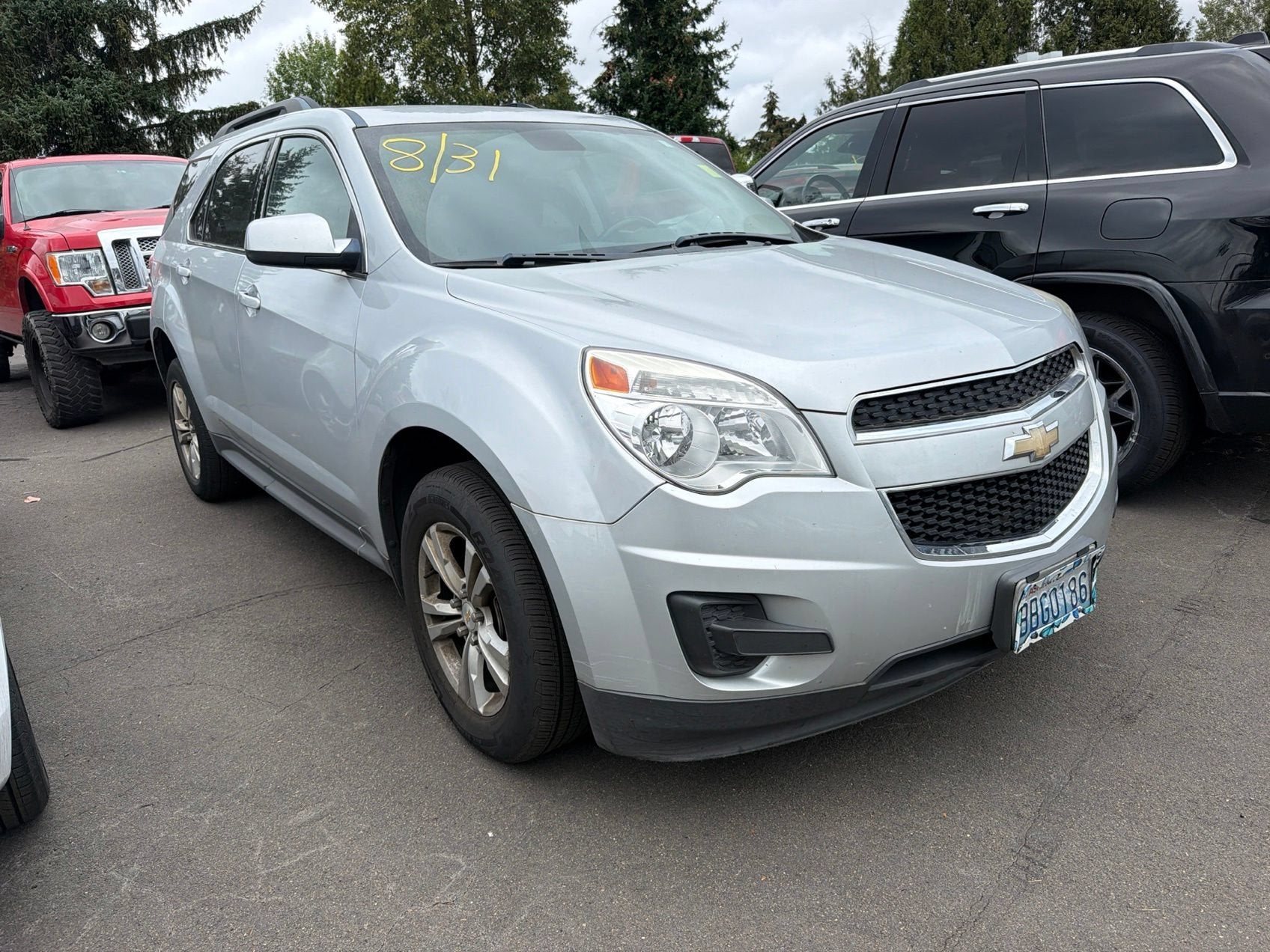 Silver Ice Metallic 2015 Chevrolet Equinox SUV / Crossover All-Wheel Drive Automatic