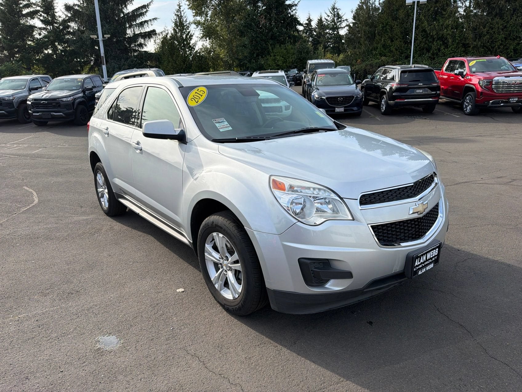 2015 Chevrolet Equinox Plata (Silver Ice Metallic) SUV/Crossover Tracción en las cuatro ruedas Automática
