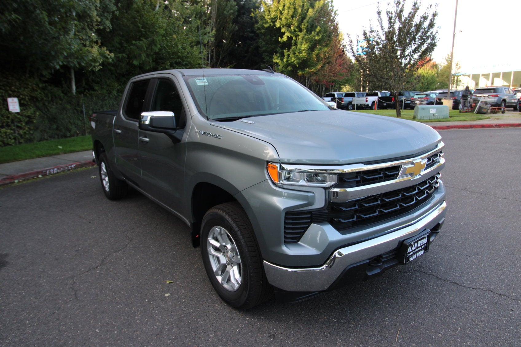 Sterling Gray Metallic 2026 Chevrolet Silverado 1500 Pickup Truck Four-Wheel Drive Automatic