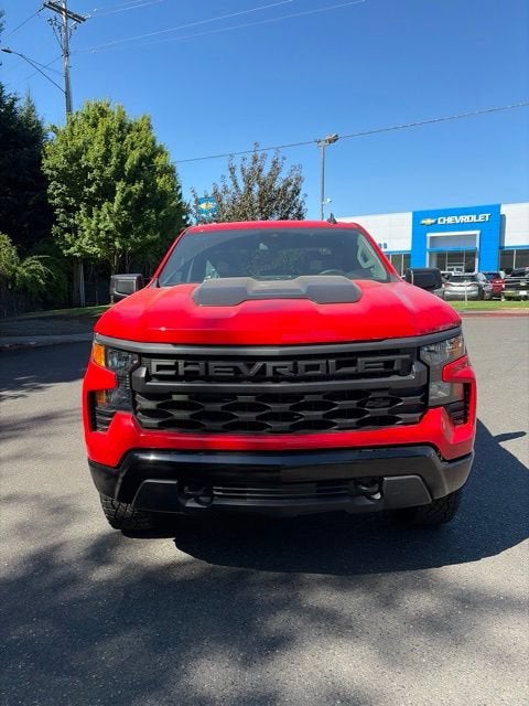 Red Hot 2026 Chevrolet Silverado 1500 Pickup Truck Four-Wheel Drive Automatic