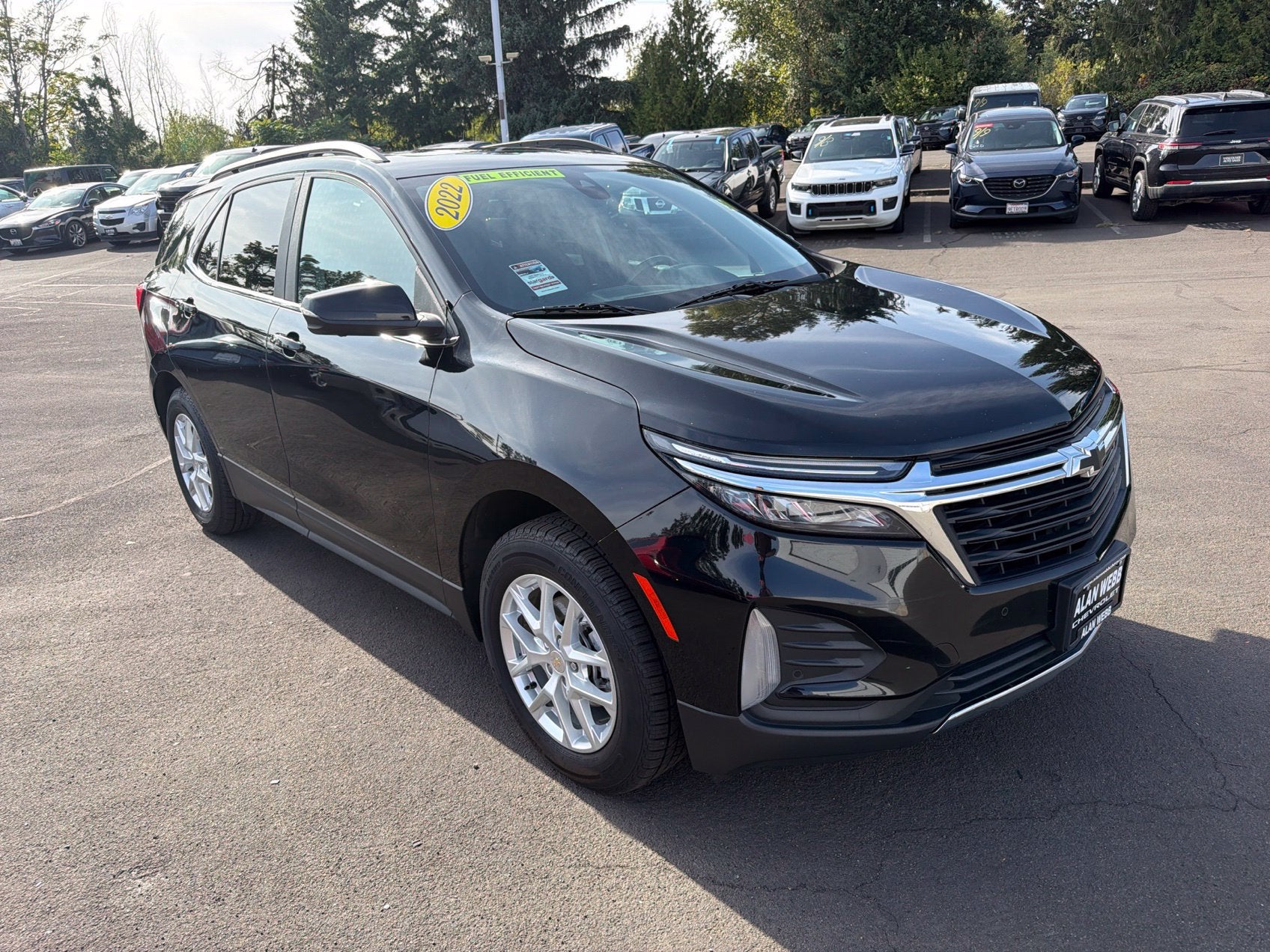 Mosaic Black Metallic 2022 Chevrolet Equinox SUV / Crossover Four-Wheel Drive Automatic