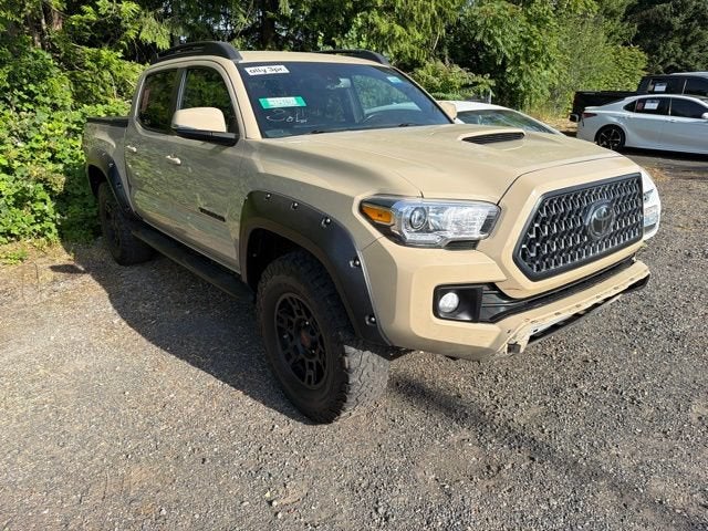 Brown (Beige) 2018 Toyota Tacoma Pickup Truck Four-Wheel Drive Automatic