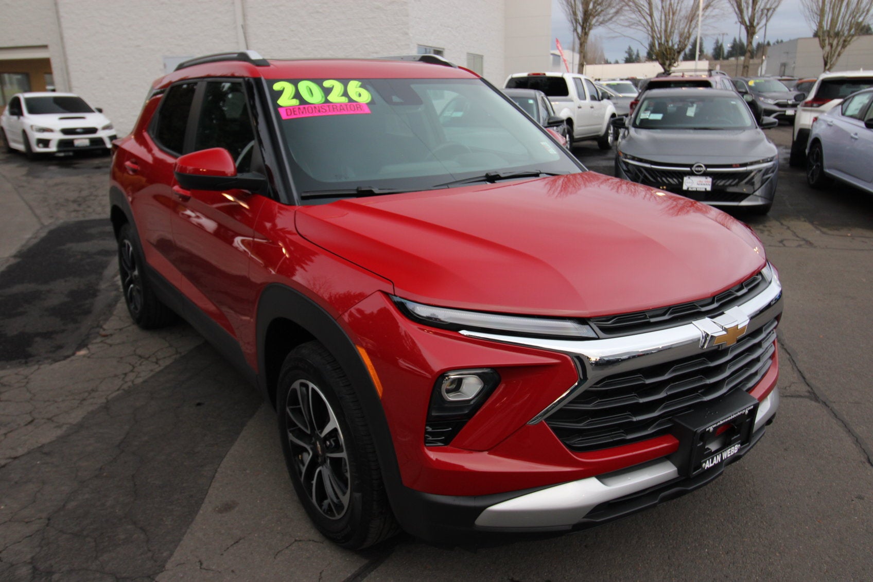 Apex Red 2026 Chevrolet Trailblazer SUV / Crossover Four-Wheel Drive Automatic