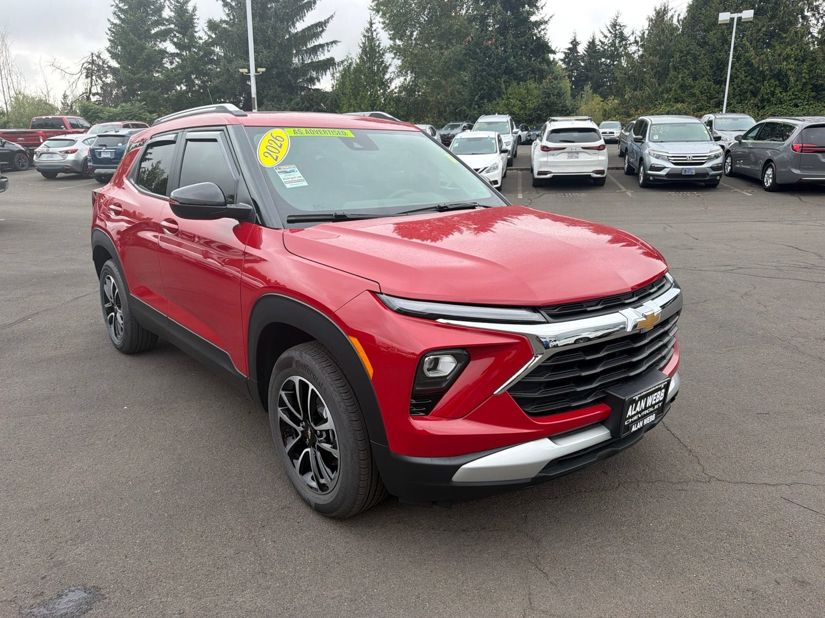 Apex Red 2026 Chevrolet Trailblazer SUV / Crossover Four-Wheel Drive Automatic