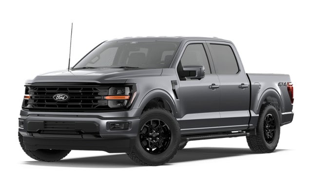 Carbonized Gray Metallic 2026 Ford F-150 XLT SuperCrew 4WD Pickup Truck Four-Wheel Drive Automatic