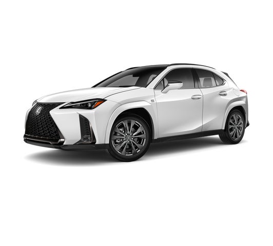 Ultra White With Obsidian Roof 2026 Lexus UX Hybrid SUV / Crossover All-Wheel Drive Continuously Variable Transmission