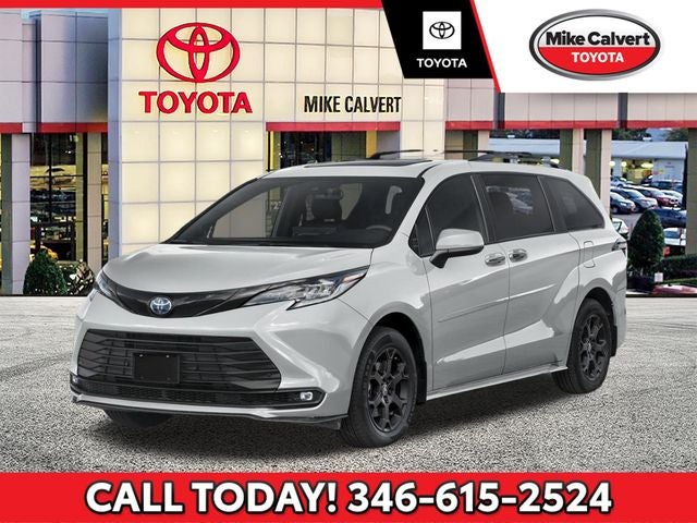 Cement 2026 Toyota Sienna Woodland Edition 7-Passenger AWD Minivan All-Wheel Drive Continuously Variable Transmission