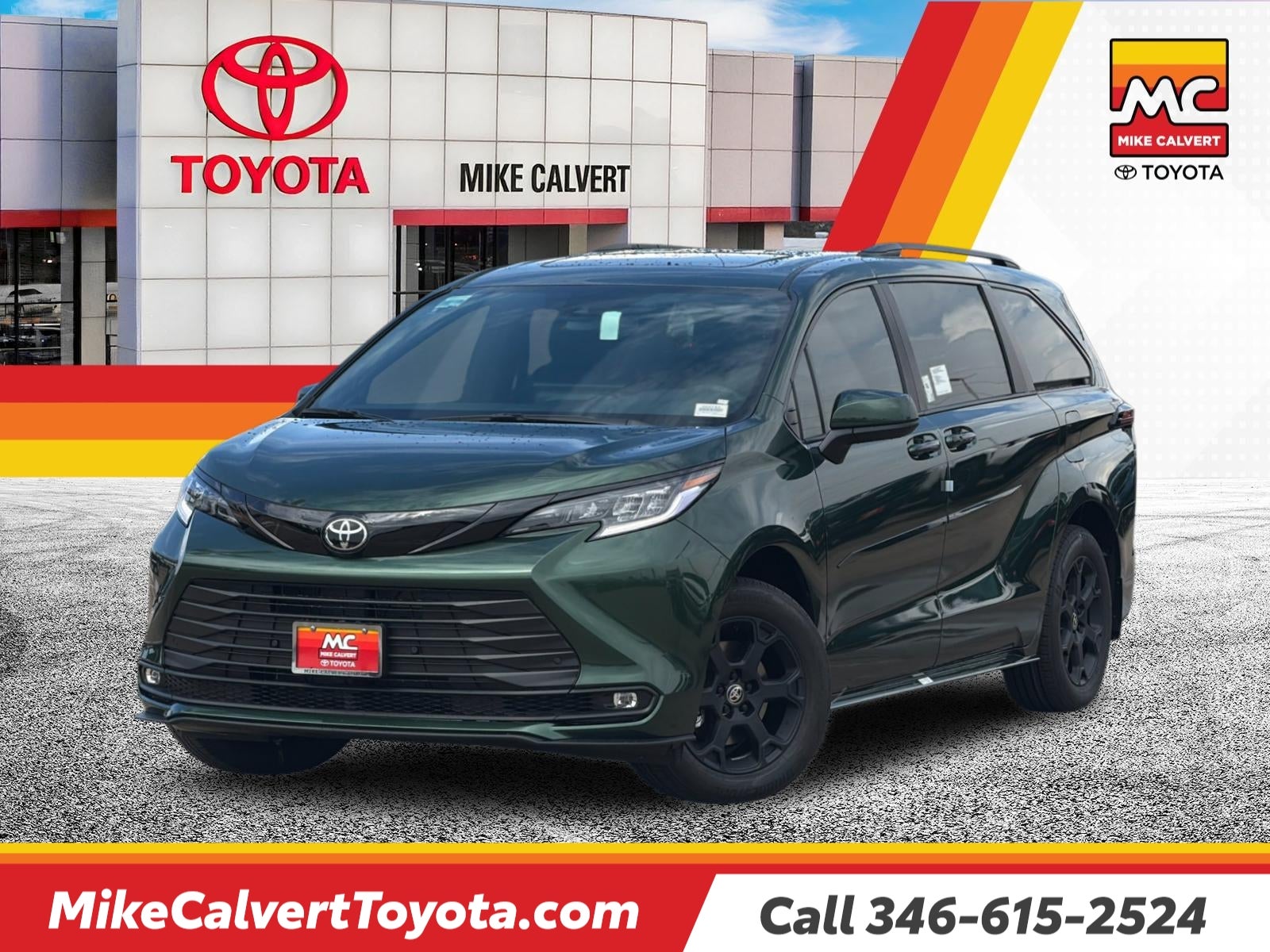 Cypress 2026 Toyota Sienna Minivan All-Wheel Drive Continuously Variable Transmission