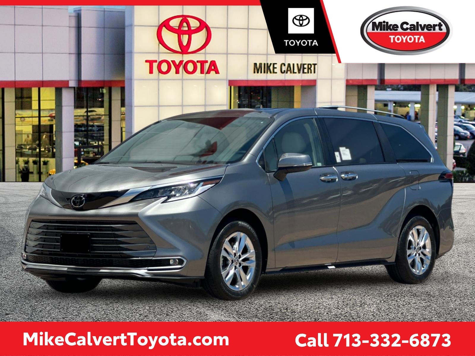 Heavy Metal 2026 Toyota Sienna Minivan Front-Wheel Drive Continuously Variable Transmission